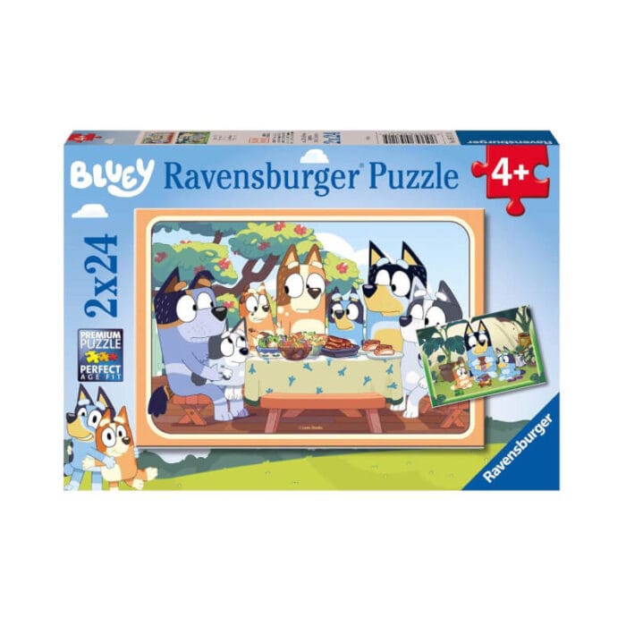 Ravensburger Puzzle: Μπλούι – 2x24 κομμάτια