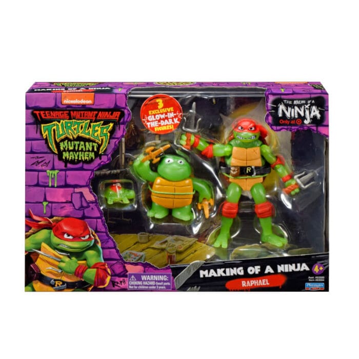 Teenage Mutant Ninja Turtles: Ραφαέλ Glow in the Dark 3-Figure Set