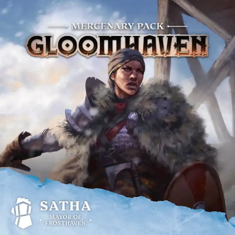 Gloomhaven Mercenary Pack Satha Mayor of Frosthaven (exp.)