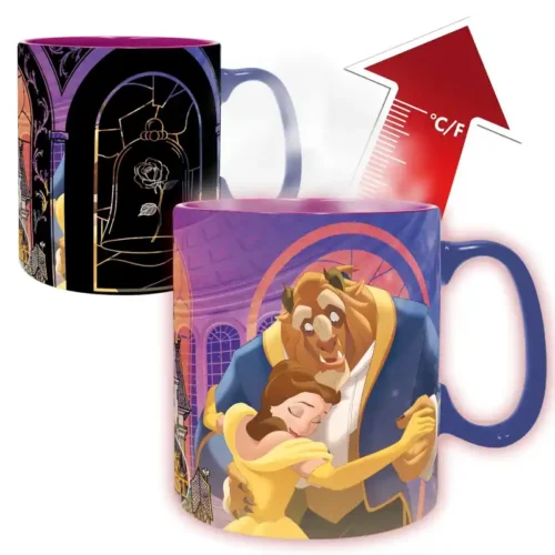 Κούπα DISNEY Beauty & the Beast (460ml) - Heat Change
