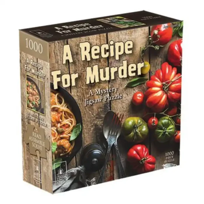 A Recipe for Murder Mystery Jigsaw Puzzle (1000)