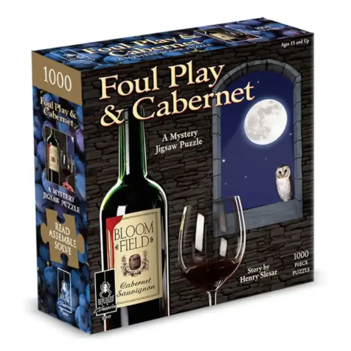 Foul Play & Cabernet Mystery Jigsaw Puzzle (1000)