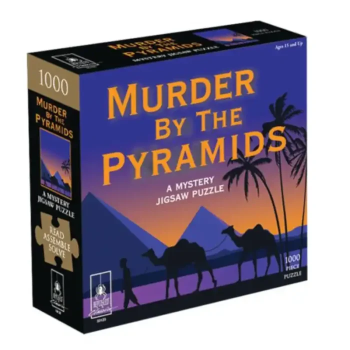Murder by the Pyramids Mystery Jigsaw Puzzle (1000)