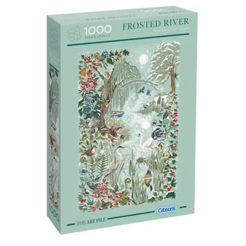 Gibsons : The Art File Frosted River Puzzle (1000)