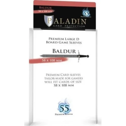 Paladin Sleeves- Baldur (58 x 108mm) – 55