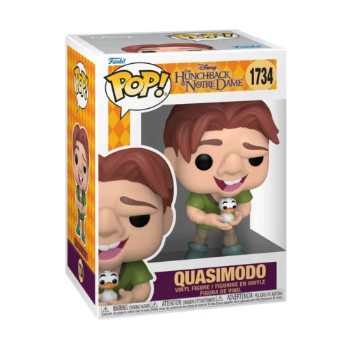 Pop! Φιγούρα Disney: H Παναγία των Παρισίων – Quasimodo (with Bird) #1734