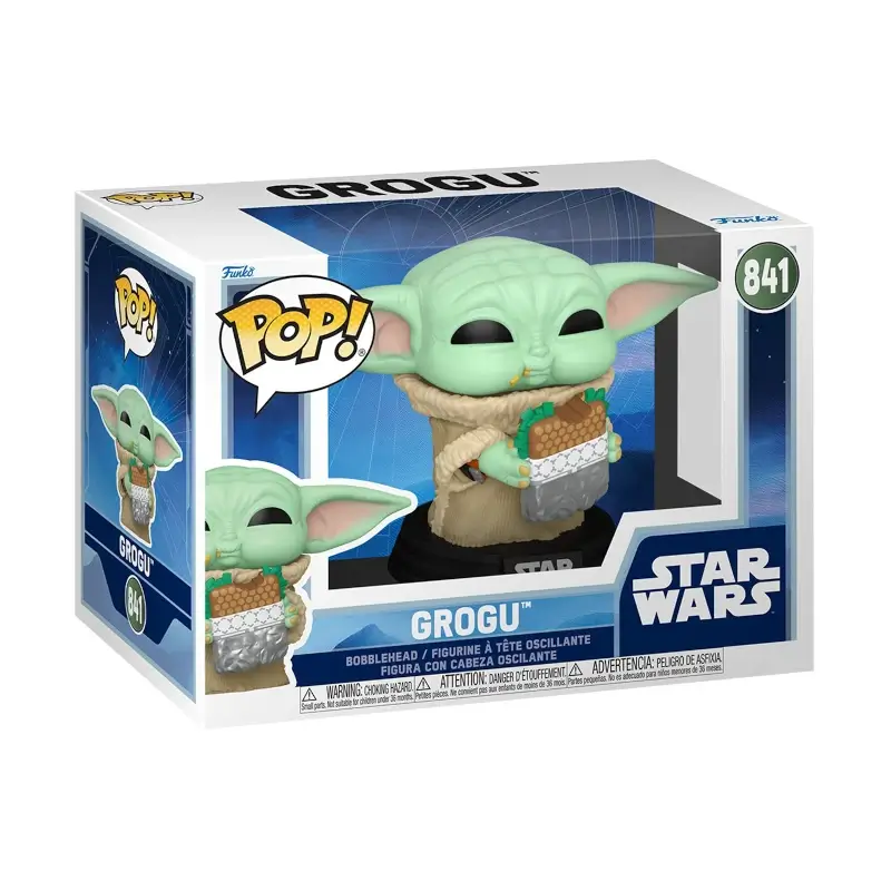 Pop! Φιγούρα Star Wars: Grogu (with Food) #841 Bobble-Head