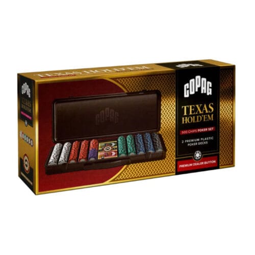 COPAG Texas Hold 'Em 500 Chip Poker Set