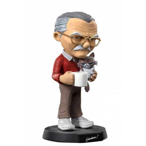 Iron Studios MiniCo: Stan Lee with Grumpy Cat