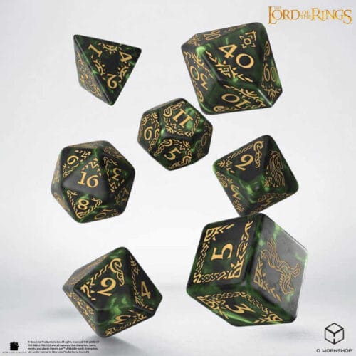 The Lord of the Rings Dice Set: Rohan