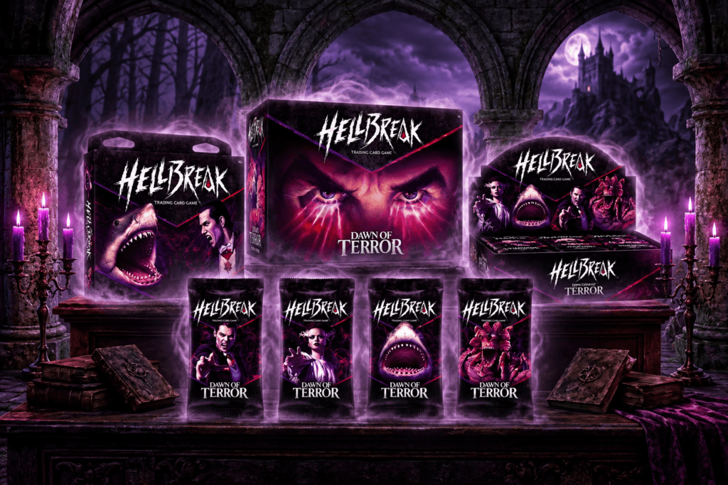 Hellbreak TCG: Όταν οι Θρύλοι του Τρόμου Συναντούν τα Trading Card Games