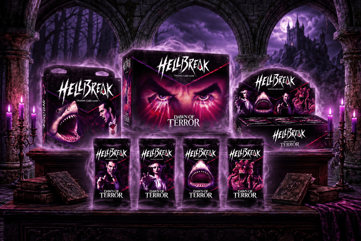 Hellbreak TCG: Όταν οι Θρύλοι του Τρόμου Συναντούν τα Trading Card Games
