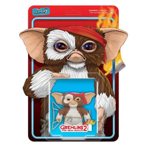 Gremlins 2 Gizmo Battle Ready ReAction – Super7 Action Figure 9.5cm