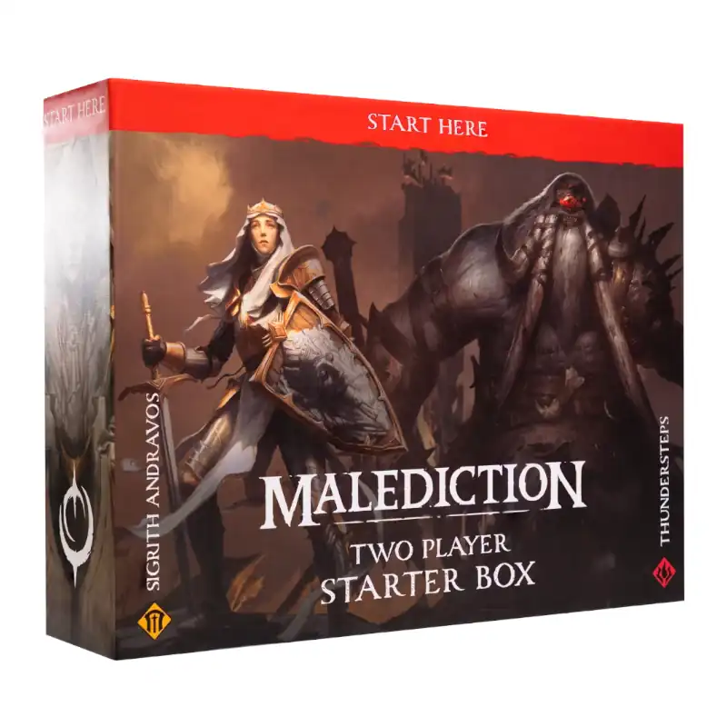 Malediction 2 Player Starter Set Sigrith vs Thundersteps