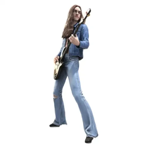 Metallica Rock Iconz Cliff Burton Statue III 21 cm