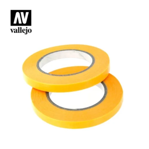 Vallejo Precision Masking Tape 6mm × 18m – 2 Ταινίες Μασκαρίσματος