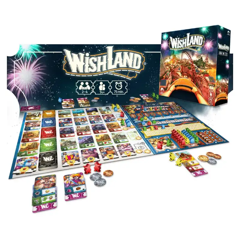 Wishland 3rd Edition (Includ. Dreams from America exp.) - Εικόνα 2