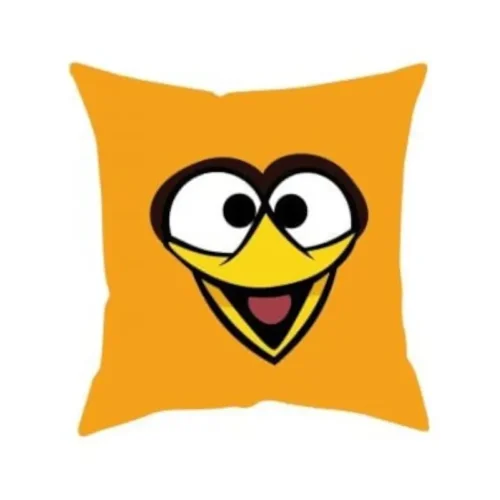 Angry Birds Πορτοκαλί Διακοσμητικό Μαξιλάρι 40×40 cm