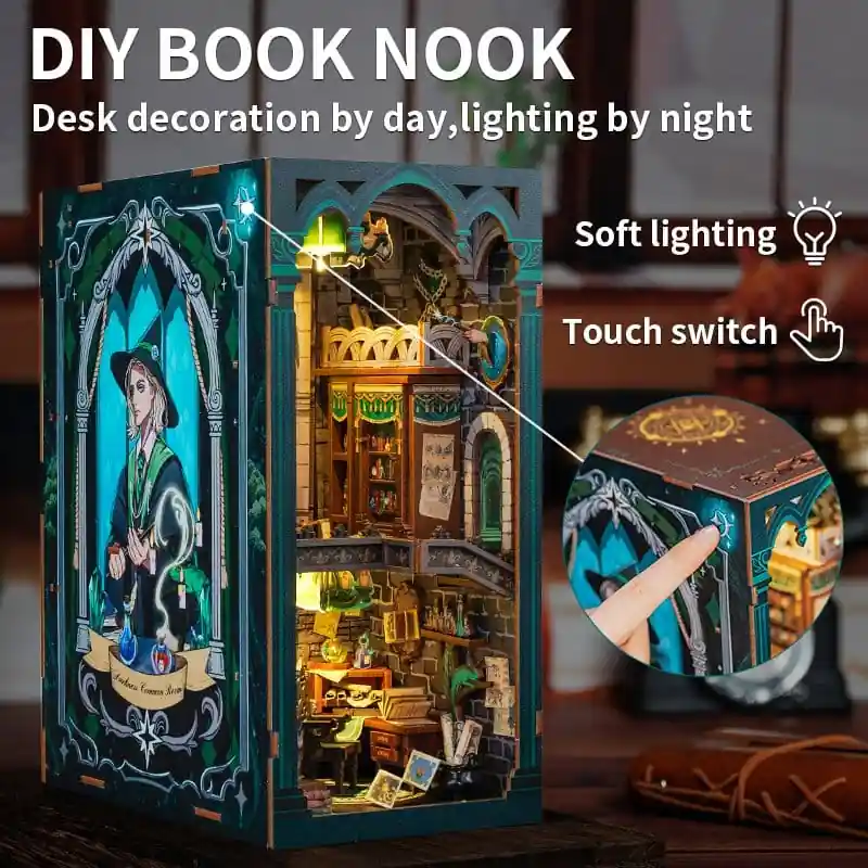 Book Nook Darkness Common Room 23 x 11 cm - Image 3