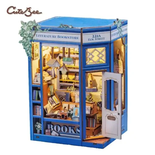 Book Nook Literature Bookstore 17 x 12 cm