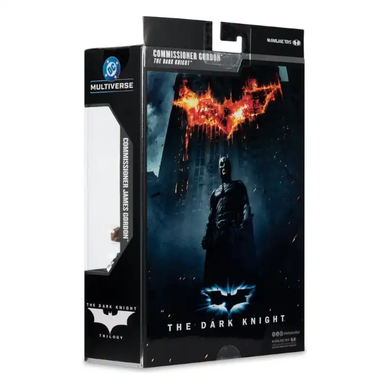 DC Multiverse The Dark Knight Trilogy – Συλλεκτική Φιγούρα Commissioner Gordon (Deluxe Theatrical Edition) 18 cm - Εικόνα 5