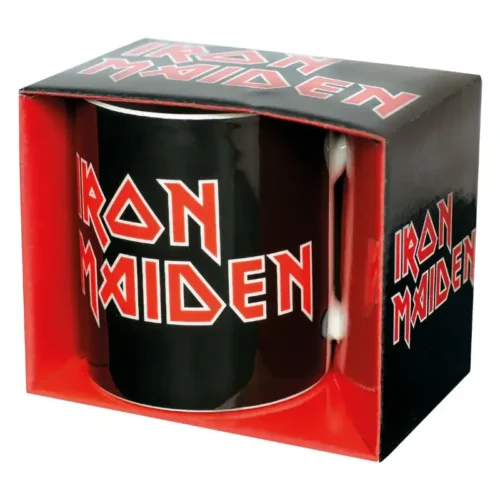 Iron Maiden Logo – Κεραμική Κούπα Μαύρη