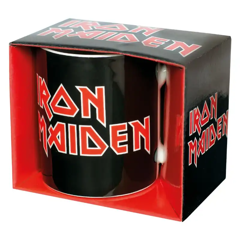 Iron Maiden Logo – Κεραμική Κούπα Μαύρη