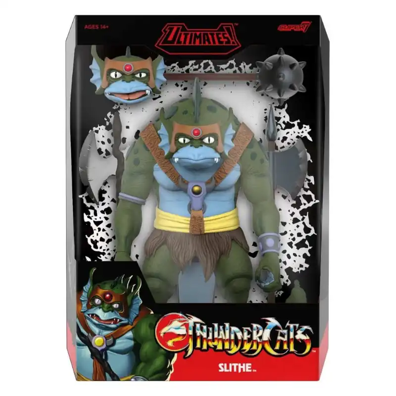 ThunderCats ULTIMATES! Slithe – Φιγούρα Δράσης Super7 Wave 3, 23 cm